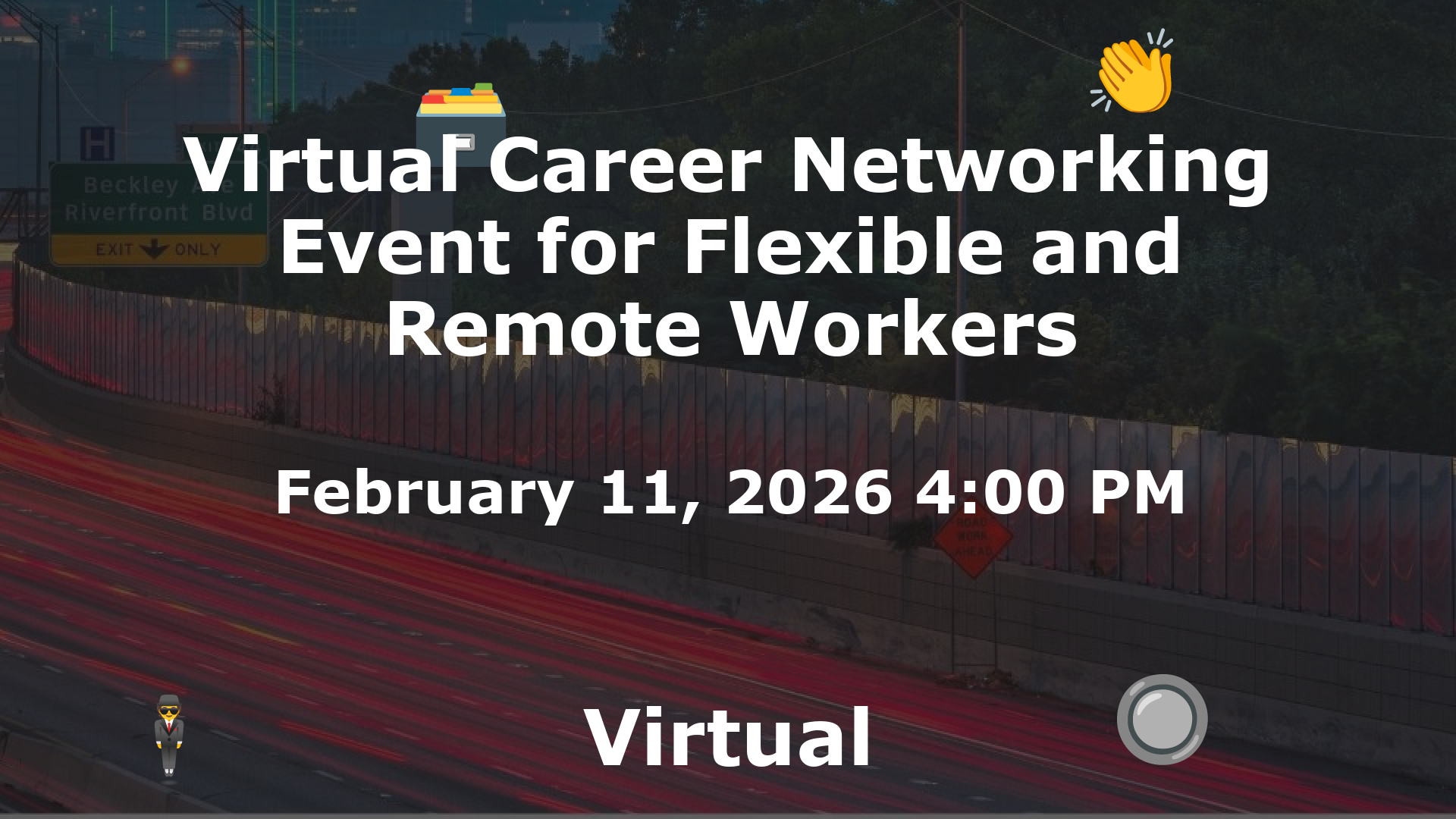 Virtual Career Networking Event for Flexible and Remote Workers event image